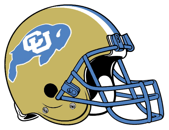 Colorado Buffaloes 1981-1984 Helmet Logo iron on transfers for fabric